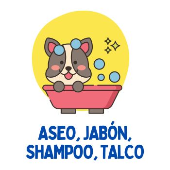 Shampoo jabones talco