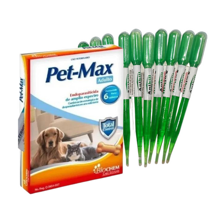 10 pipetas anikill perro y gatos y 1 caja de pet-max (adulto o cachorro) - anikill