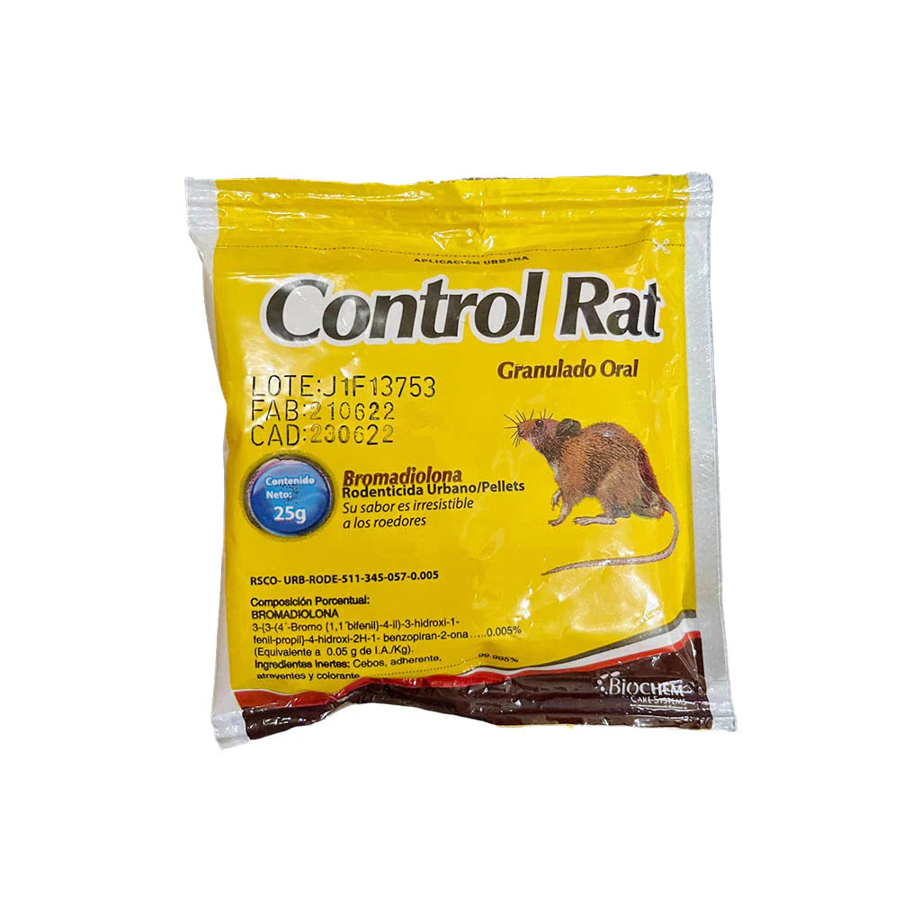10 sobres Control de Ratas