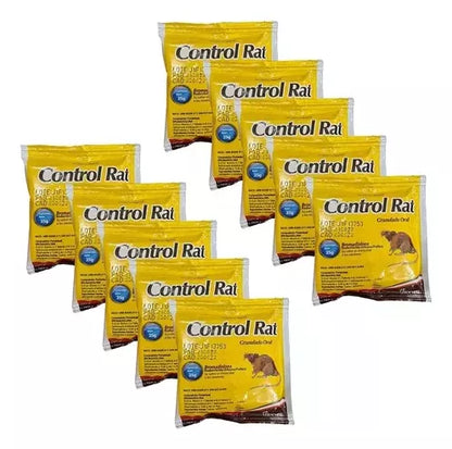 10 sobres Control de Ratas