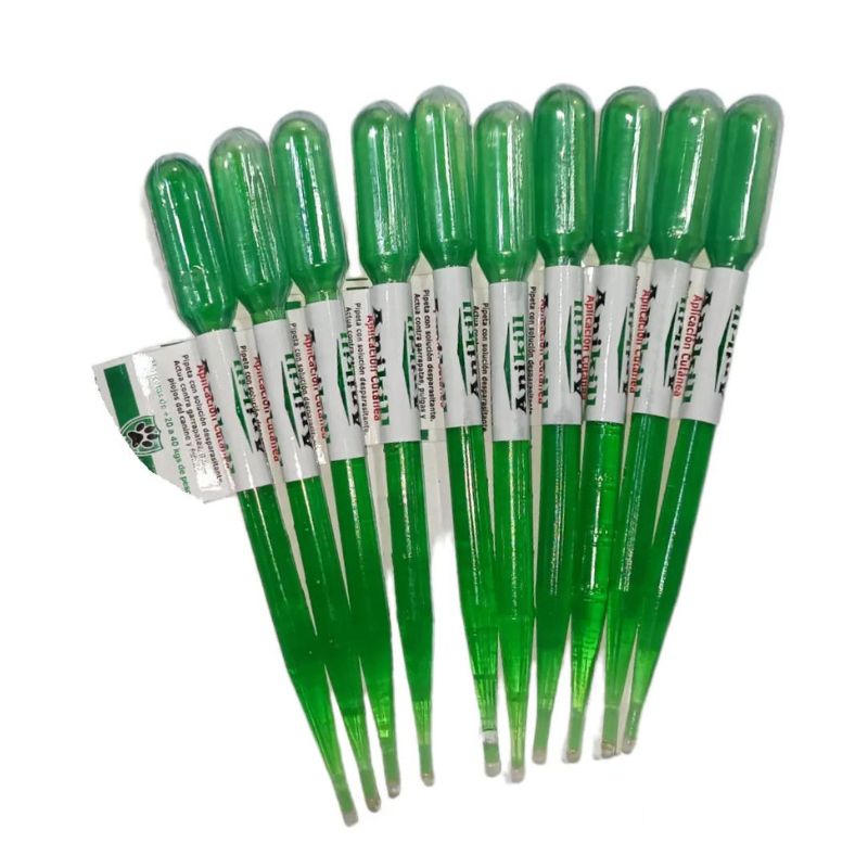 150 pipetas anilkill verdes gatos y perros - Tienda de Mascotas | pipetas antipulgas anikill y extermin