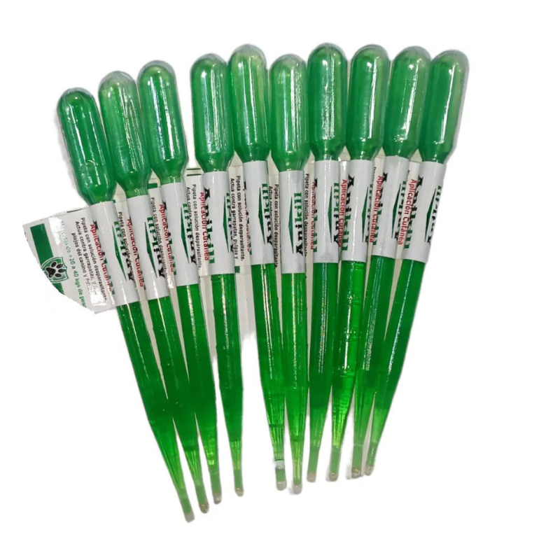 30 Pipetas antipulgas anikill verdes para perros y gatos - Tienda de Mascotas | pipetas antipulgas anikill y extermin