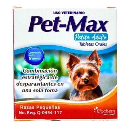Pet-Max petite adulto razas pequeñas - Tienda de Mascotas | pipetas antipulgas anikill y extermin
