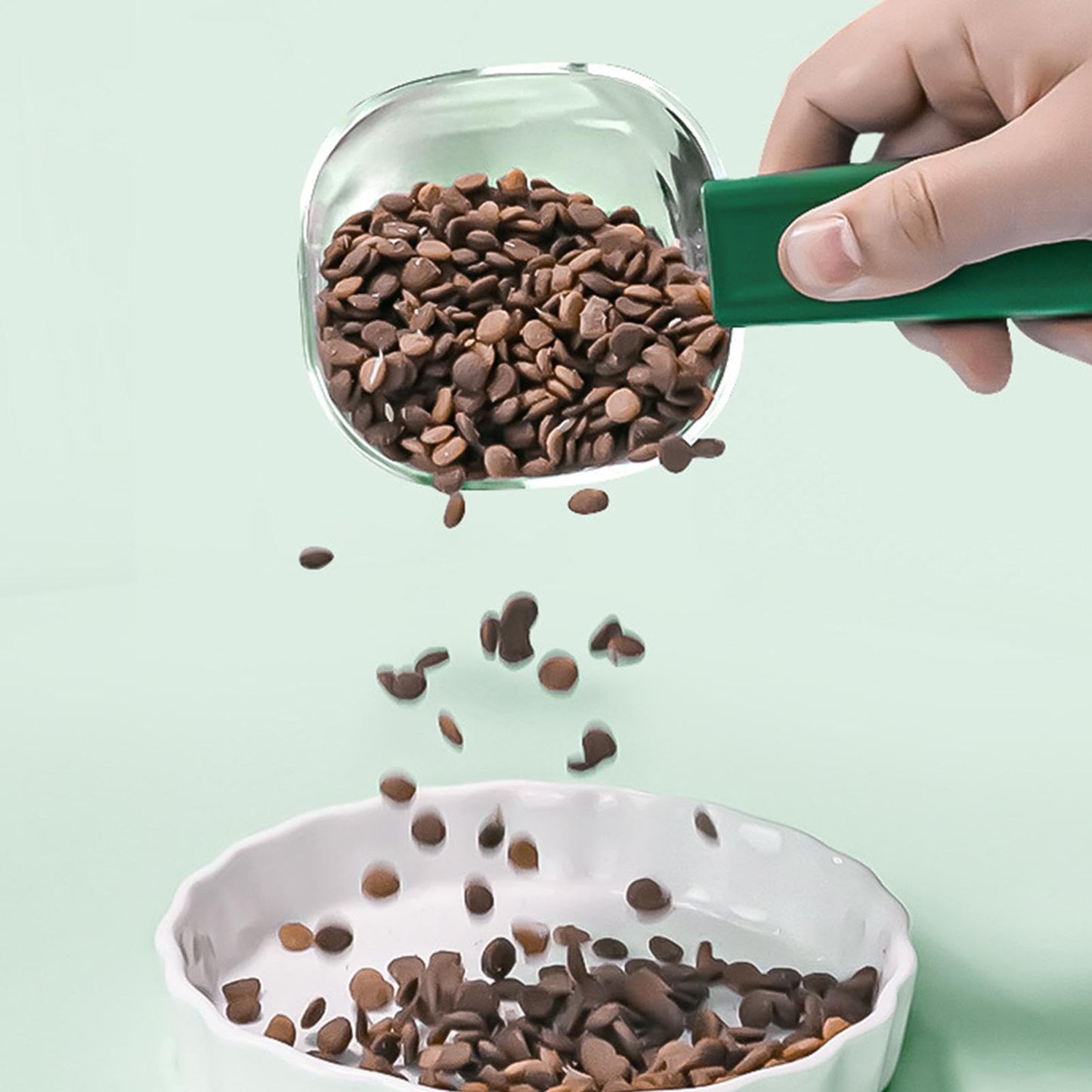 Cuchara de comida para perros gato 1 taza