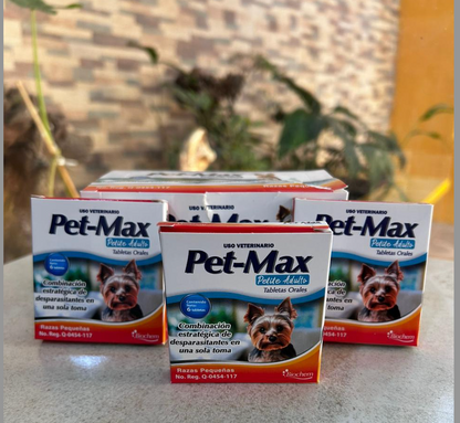 Pet-Max petite adulto razas pequeñas - Tienda de Mascotas | pipetas antipulgas anikill y extermin