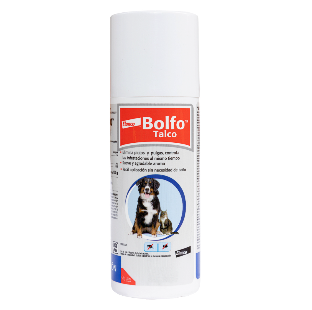 Bolfo Talco Antipulgas para Perro y Gato 100 g - Tienda de Mascotas | pipetas antipulgas anikill y extermin