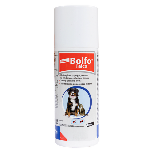 Bolfo Talco Antipulgas para Perro y Gato 100 g