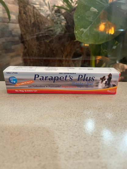 Desparasitante en pasta 15g para perros y gatos