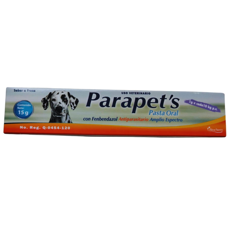 Desparasitante en pasta 15g para perros y gatos