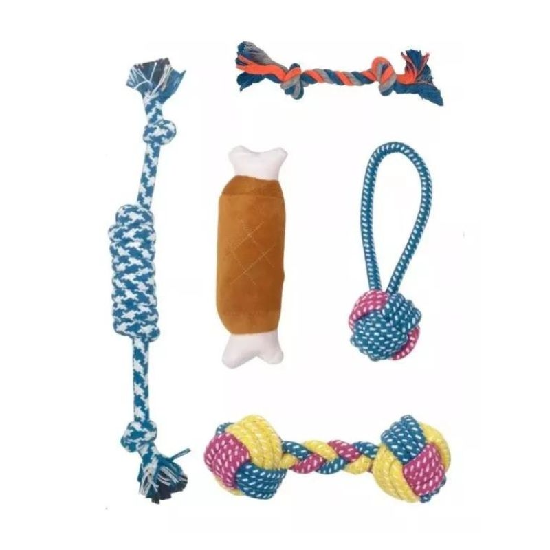 Kit 3 juguetes mordederas para perro - Tienda de Mascotas | pipetas antipulgas anikill y extermin