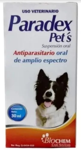 Para-dex pet desparasitante en jarabe 100ml