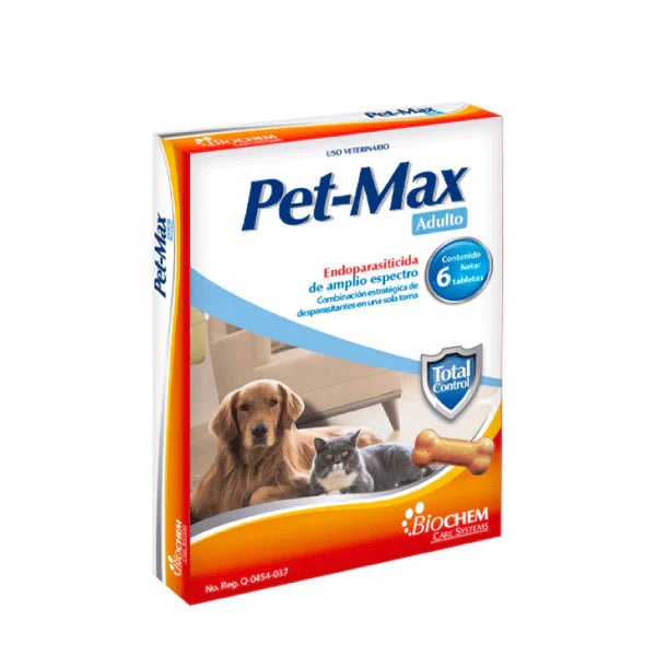 PET-MAX adulto para perros y gatos - Tienda de Mascotas | pipetas antipulgas anikill y extermin